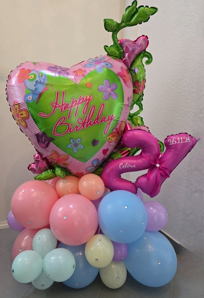 Ballon-Arrangement Hameln · Bouquet zum Geburtstag, zur Hochzeit und für jeden Anlass