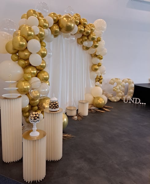 Ballondekoration Hameln · individuelle Eventdekoration für Hochzeit, Geburtstag und Firmenfeier