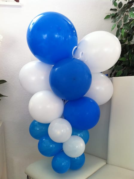Ballondekoration Hameln · Luftballontraube