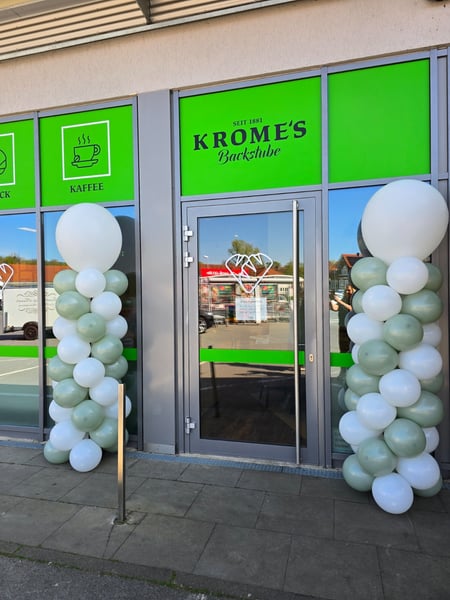 Ballonsäule und Ballongirlande Hameln · individuelle Eventdekoration