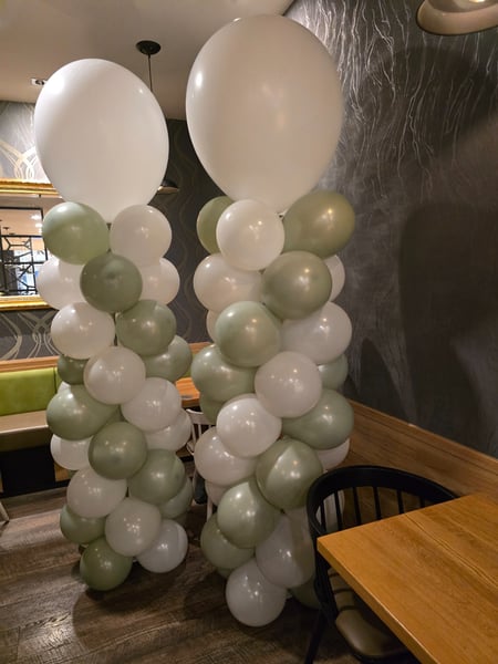 Ballonsäule und Ballongirlande Hameln · individuelle Eventdekoration