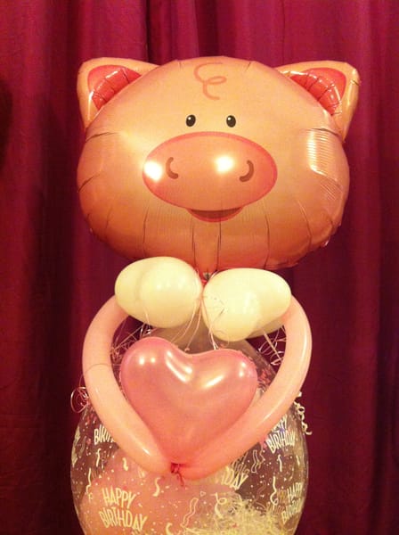 Geschenkballon Hameln · Folienballon Katze Geburtstag