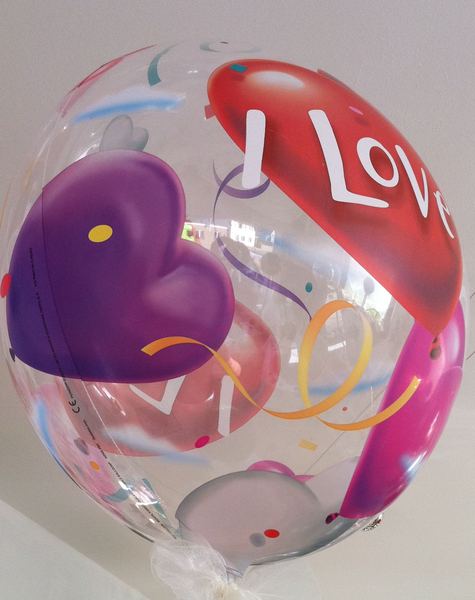 Heliumballons Hameln · Deko-Bubble zum Heiratsantrag