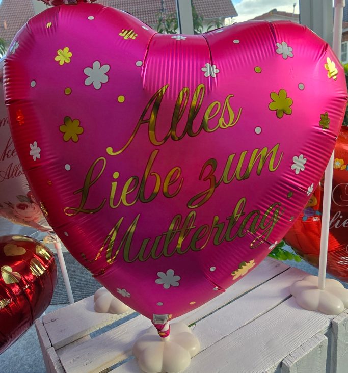 HeliumballonFolienballonHerzMuttertagBallonShopHameln