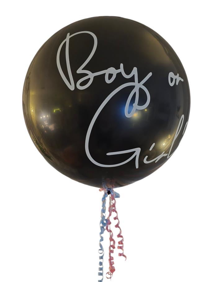 GenderRevealHeliumBallonBoyorGirlBallonShopHameln