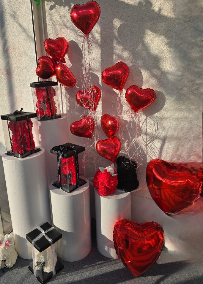 HeliumballonFolienballonHerzMuttertagValentinstagLiebeserklärunfBallonShopHameln