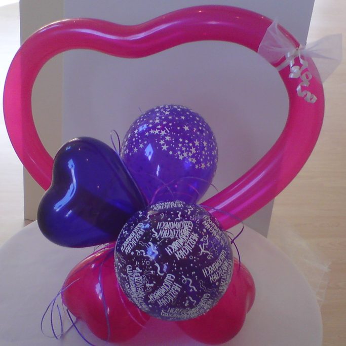 ModellierballonherzTischdekoBallonShopHameln