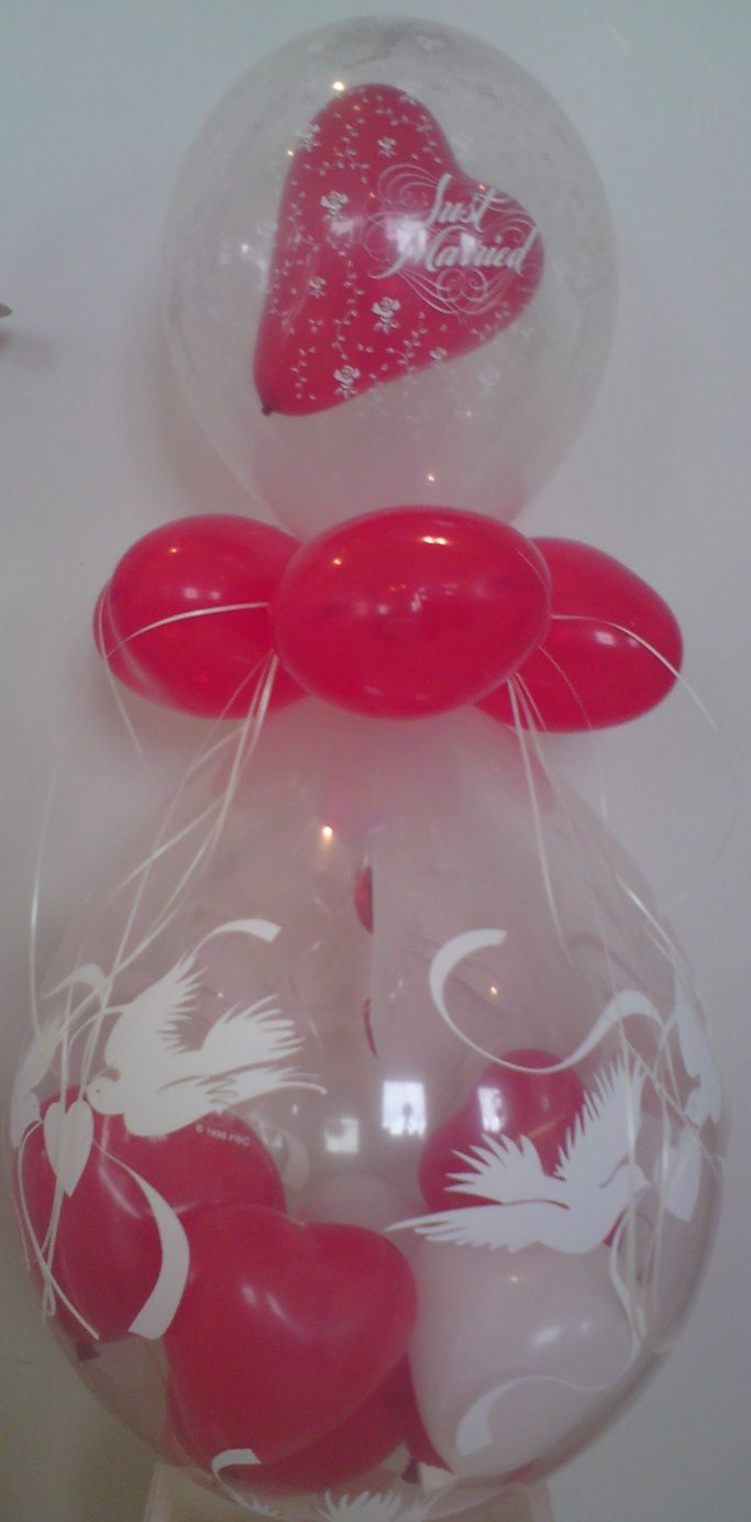VerpackungsballonJustMarriedBallonShopHameln